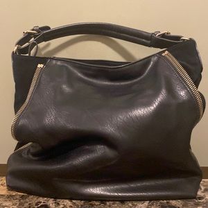 Sondra Roberts SR squared Hobo leather bag